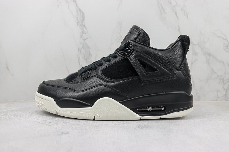 Air Jordan 4 Retro "Pony Hair/Black" фото № 2