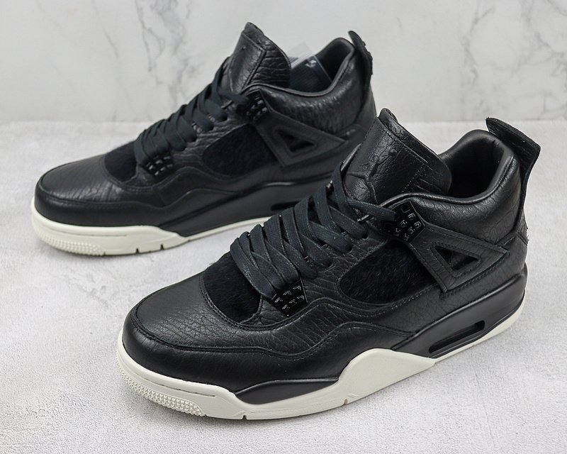 Air Jordan 4 Retro "Pony Hair/Black" фото № 5