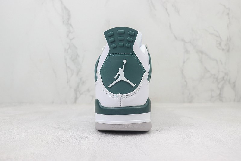 Air Jordan 4 "White/Pine Green/Grey Foot" фото № 9