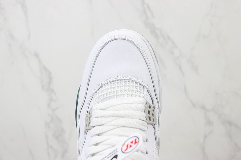 Air Jordan 4 "White/Pine Green/Grey Foot" фото № 4