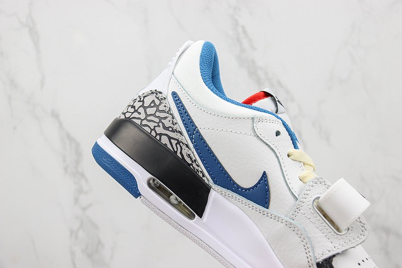 Air Jordan Legacy 312 Low "White/Black/Blue/Print" фото № 3