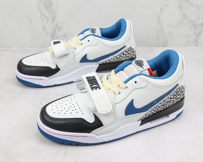 Air Jordan Legacy 312 Low "White/Black/Blue/Print" фото № 5