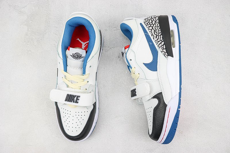 Air Jordan Legacy 312 Low "White/Black/Blue/Print" фото № 6