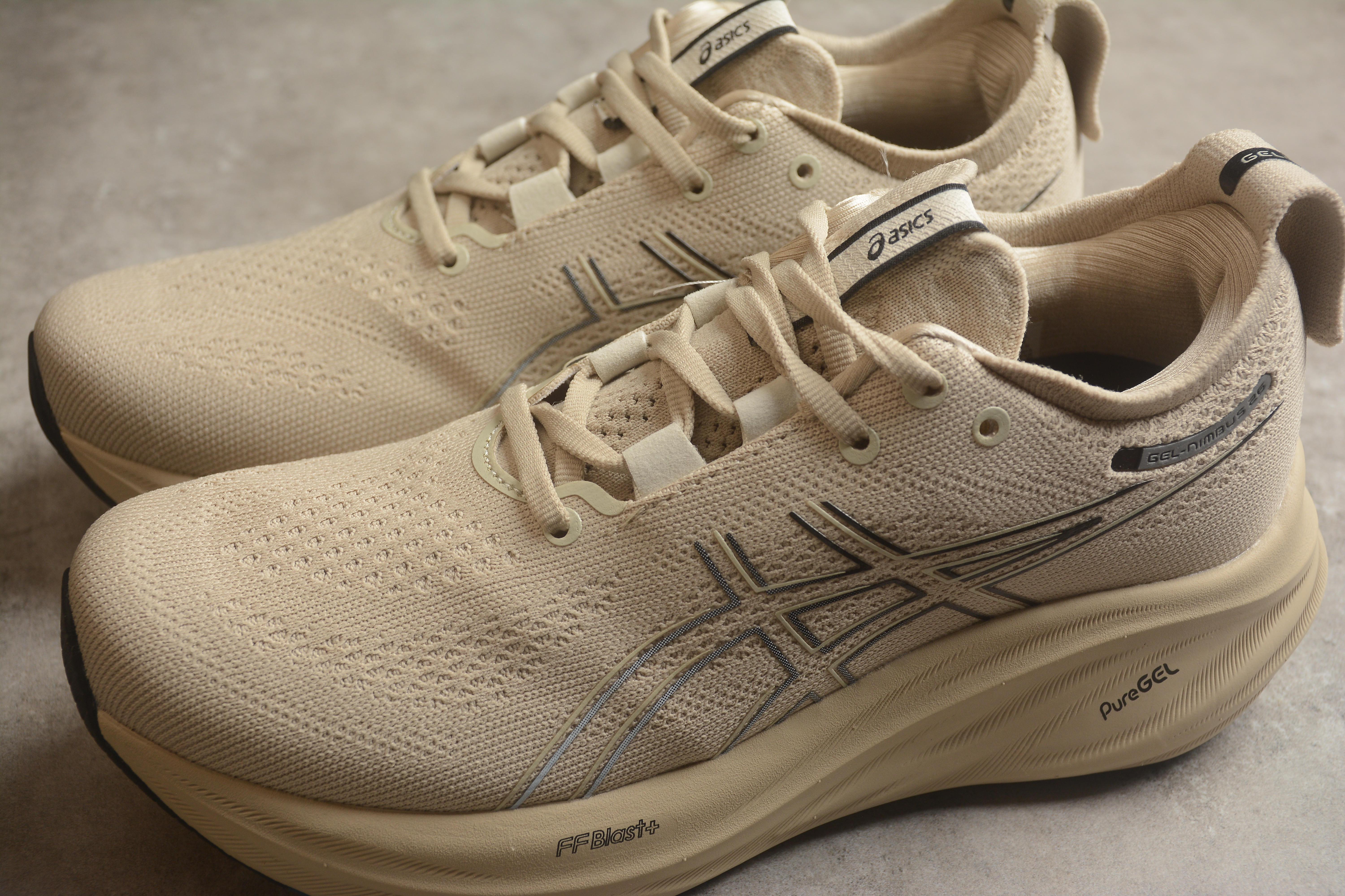 Asics Gel Nimbus 26 "Feather Grey Black" фото № 6