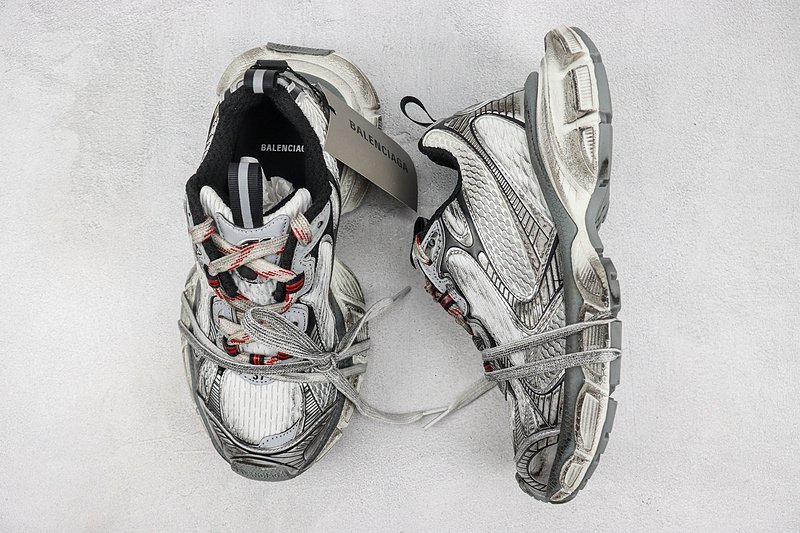 Balenciaga 3XL "White/Grey/Metallic/Old" фото № 6