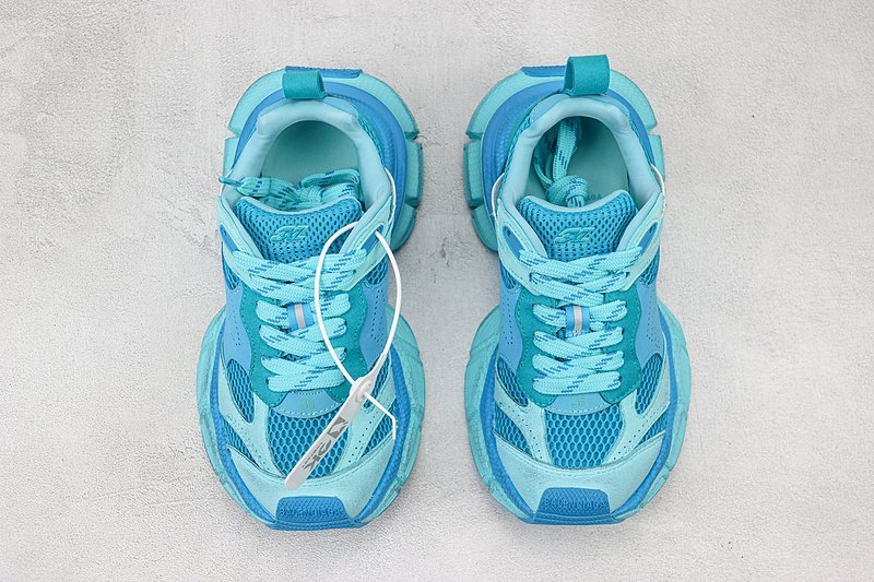 Balenciaga 3XL "Aqua Blue Suede" фото № 7