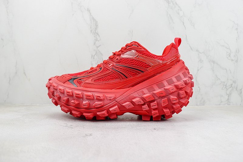 Balenciaga Defender Trainers "Red" фото № 2