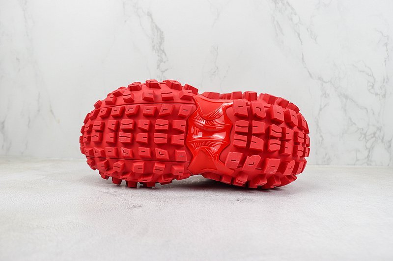Balenciaga Defender Trainers "Red" фото № 8
