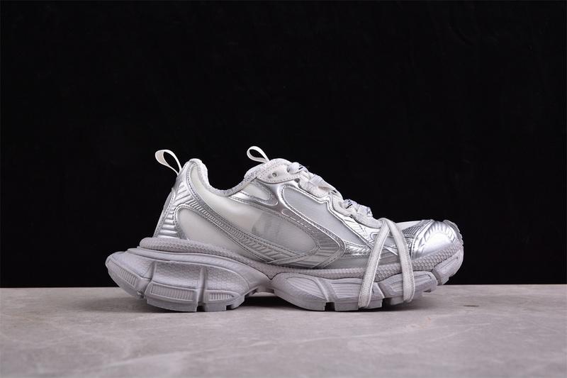 Balenciaga 3XL Sneaker "Worn-Out/Silver/White" фото № 8