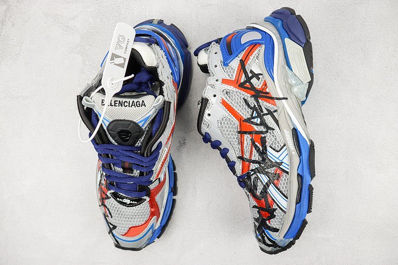 Balenciaga Runner "Grey/Blue/Graffiti" фото № 6