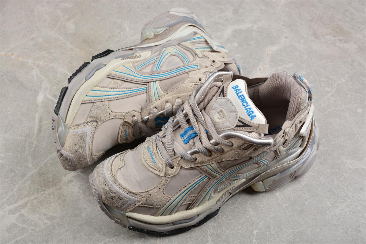 Balenciaga Runner "Grey/Blue" фото № 6
