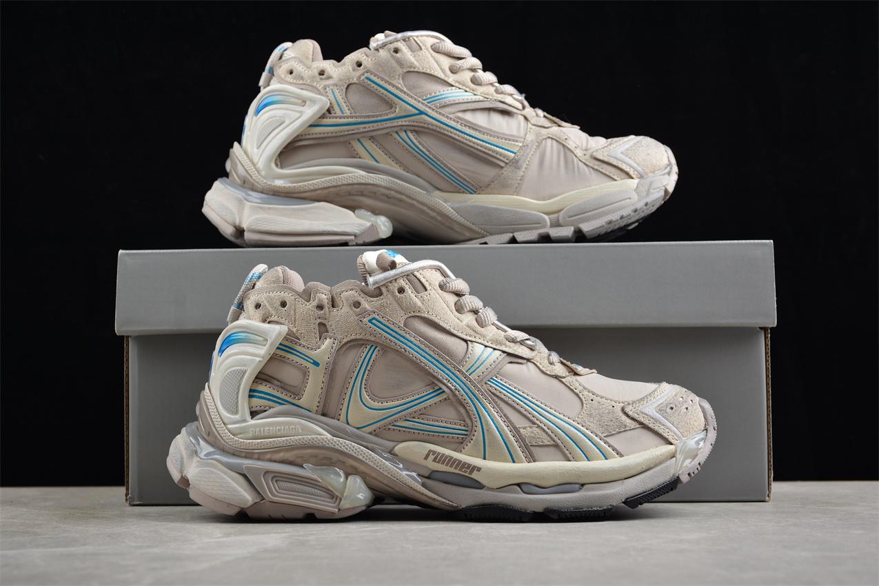 Balenciaga Runner "Grey/Blue" фото № 2