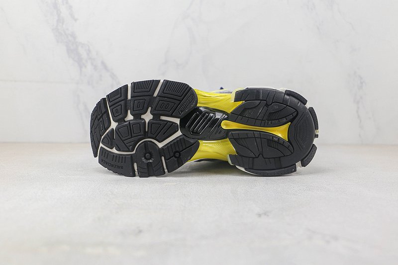 Balenciaga Runner "Silver Grey/Navy Blue/Yellow" фото № 8