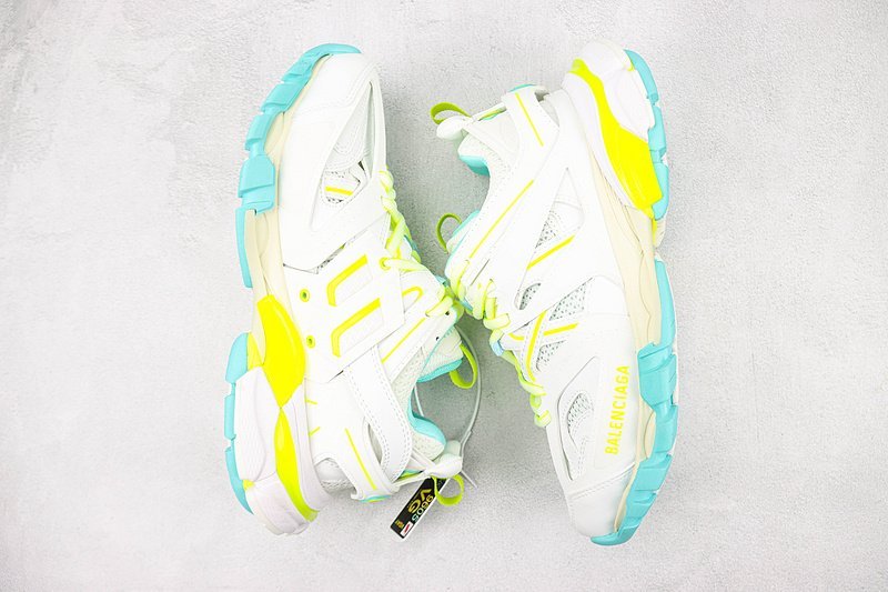 Balenciaga Track "White/Yellow/Blue" фото № 6