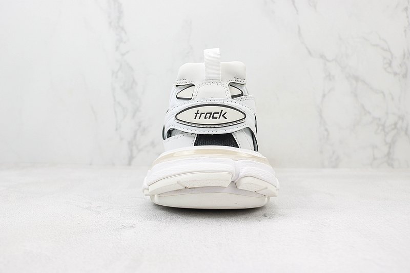 Balenciaga Track "Off White/Black" фото № 9