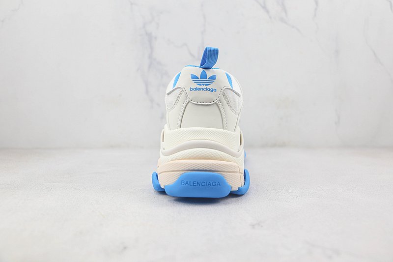 Balenciaga Triple S "White/Blue" фото № 9