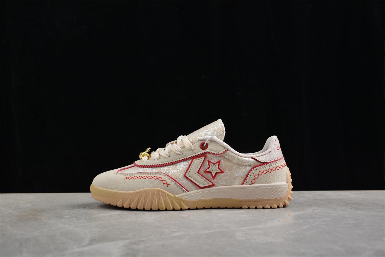 Converse Run Star Trainer "Beige/Red" фото № 2