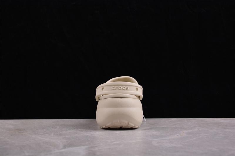 Crocs Classic Platform Clog "Beige" фото № 5