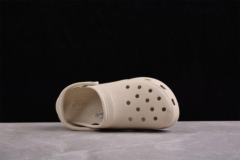 Crocs Classic Platform Clog "Beige" фото № 3