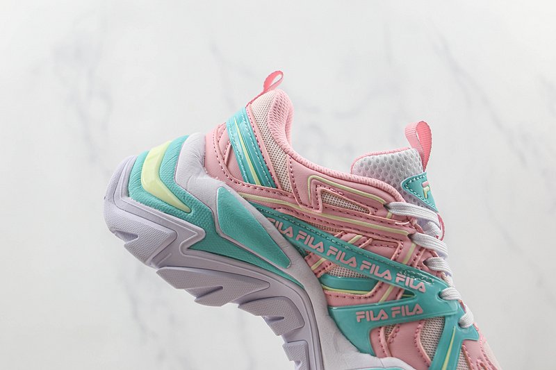 FILA Electrove "White/Pink/Blue" фото № 3
