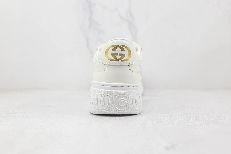 Gucci Chunky "Perforated Leather White" фото № 9