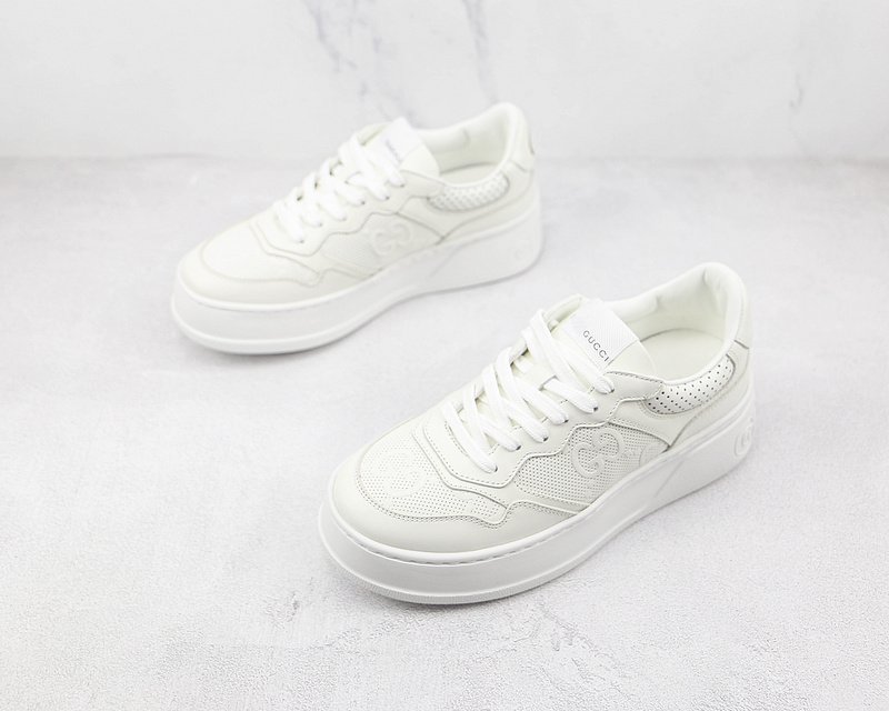 Gucci Chunky "Perforated Leather White" фото № 5