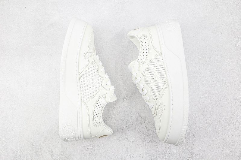 Gucci Chunky "Perforated Leather White" фото № 6