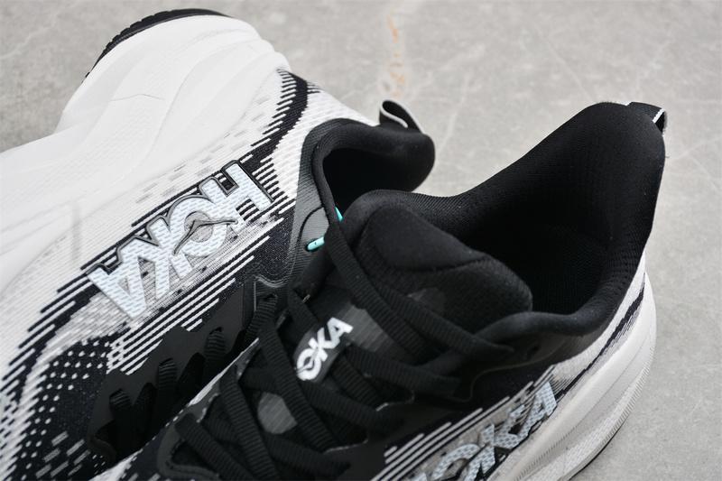 Hoka Skyflow "Black/White" фото № 8