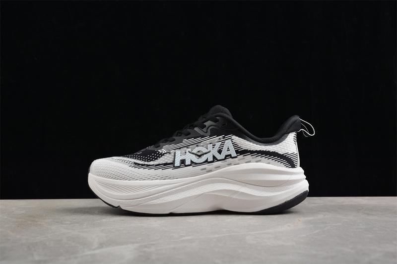 Hoka Skyflow "Black/White" фото № 2
