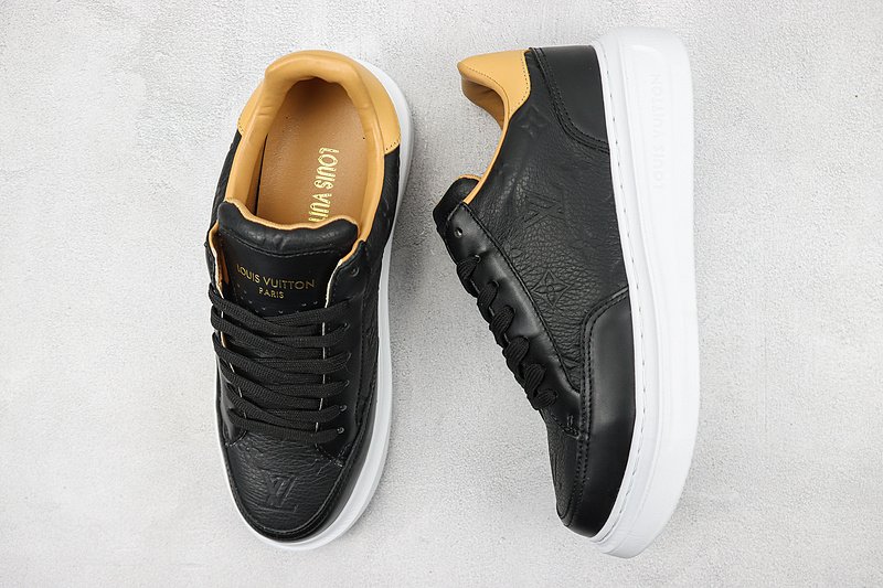 Louis Vuitton Beverly Hills "Black Brown Monogram Embossed" фото № 6