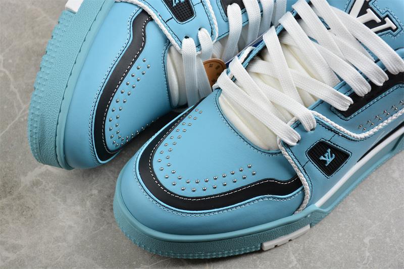 Louis Vuitton Trainer "Mint Black" фото № 5