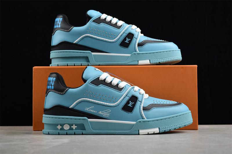 Louis Vuitton Trainer "Mint Black" фото № 8