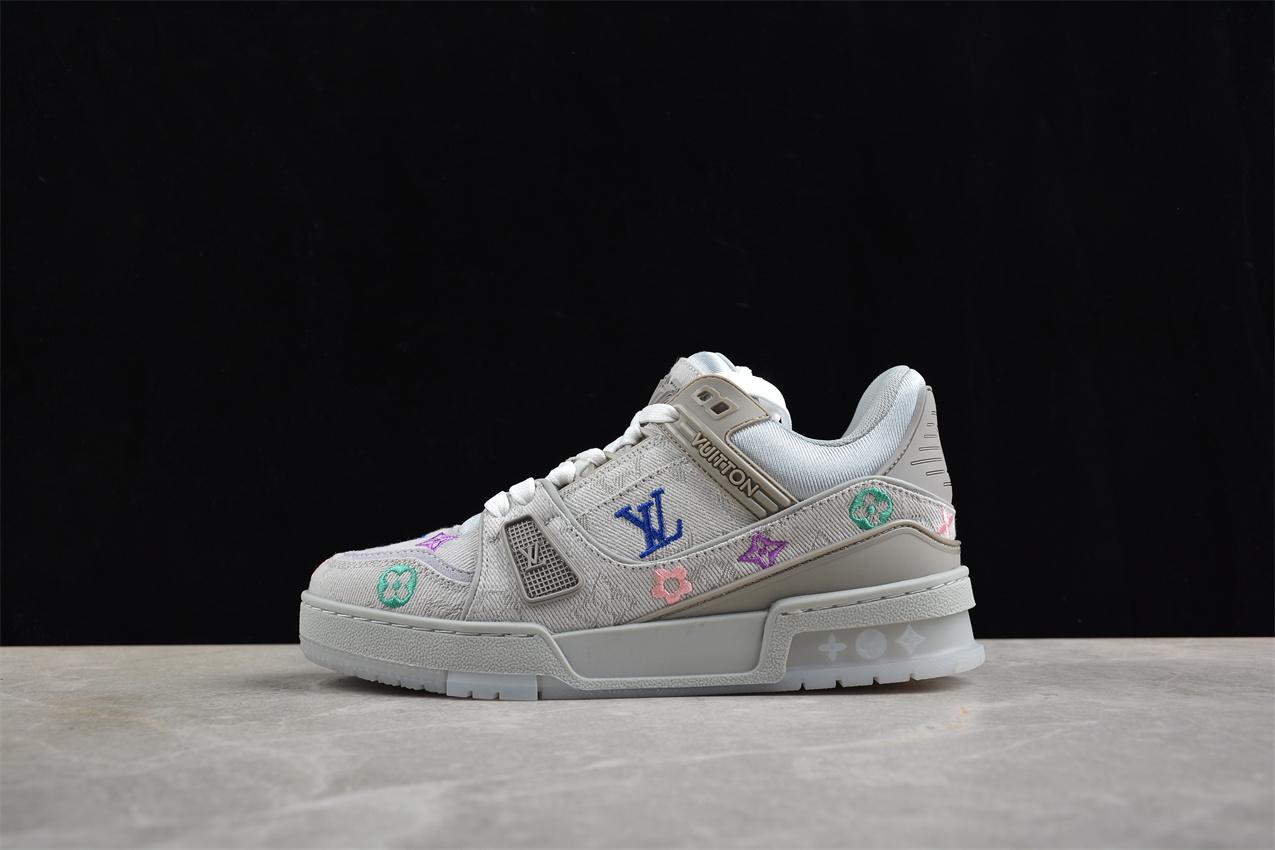Louis Vuitton Trainer "Gray Bloom" фото № 6