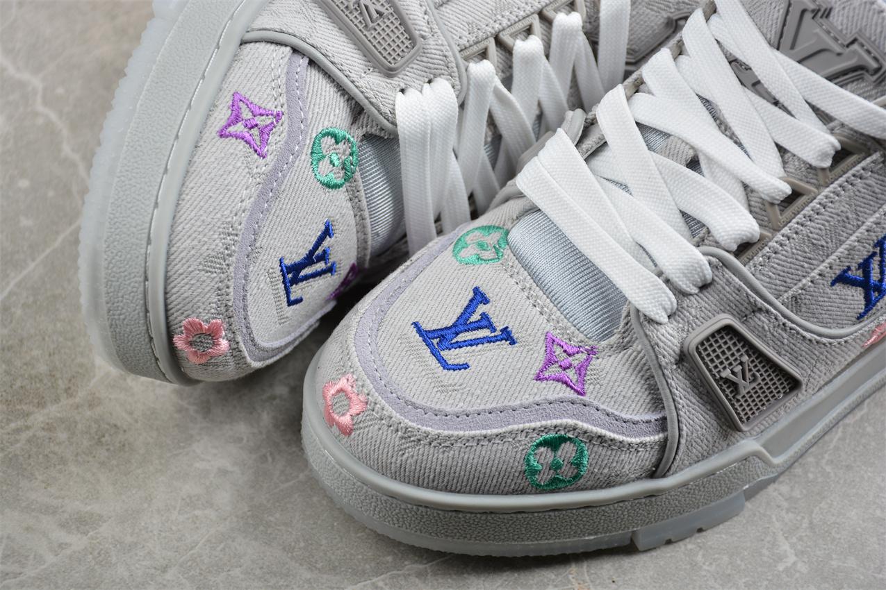 Louis Vuitton Trainer "Gray Bloom" фото № 5