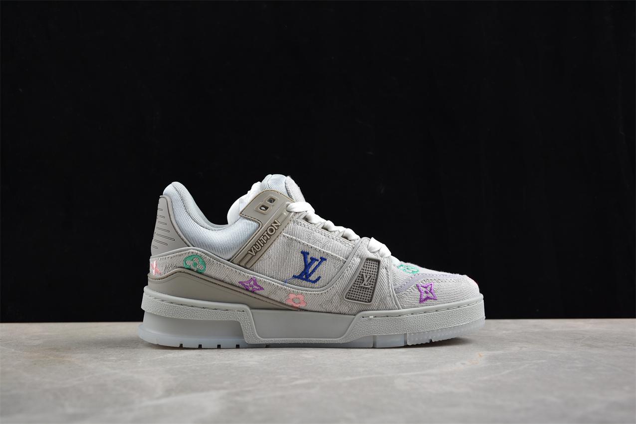 Louis Vuitton Trainer "Gray Bloom" фото № 3