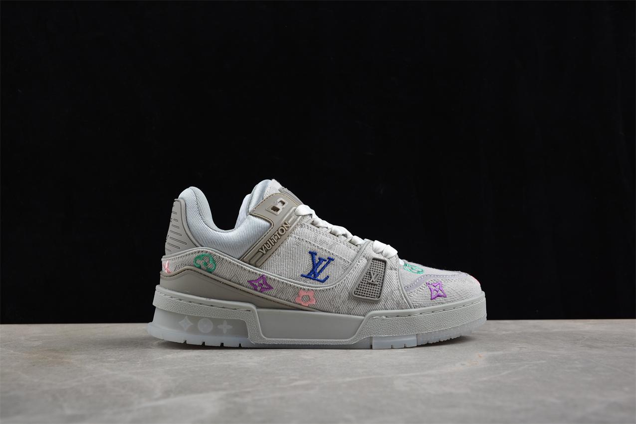 Louis Vuitton Trainer "Gray Bloom" фото № 7