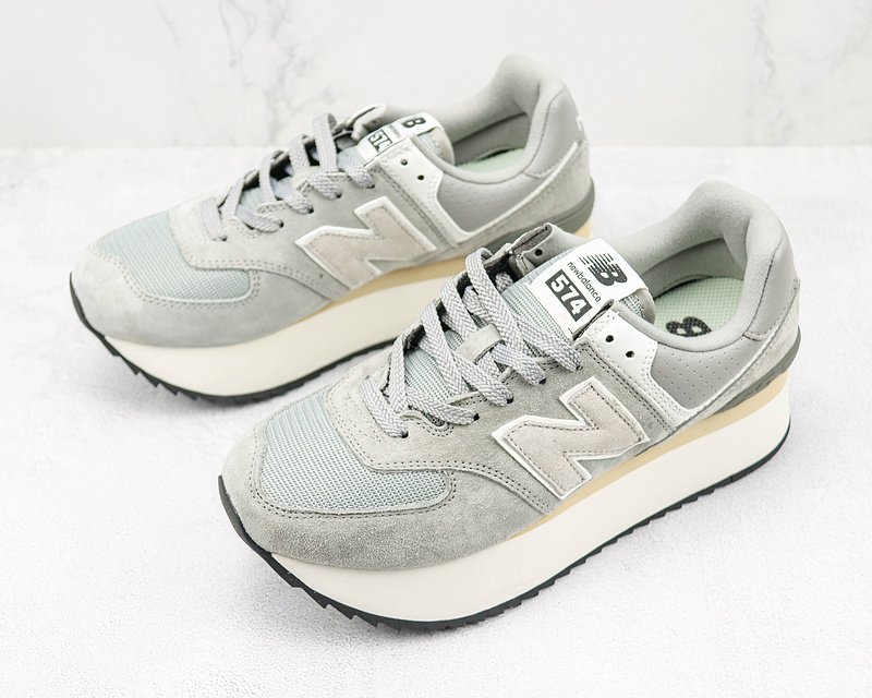 New Balance 574+ WL574ZBA "Grey" фото № 5