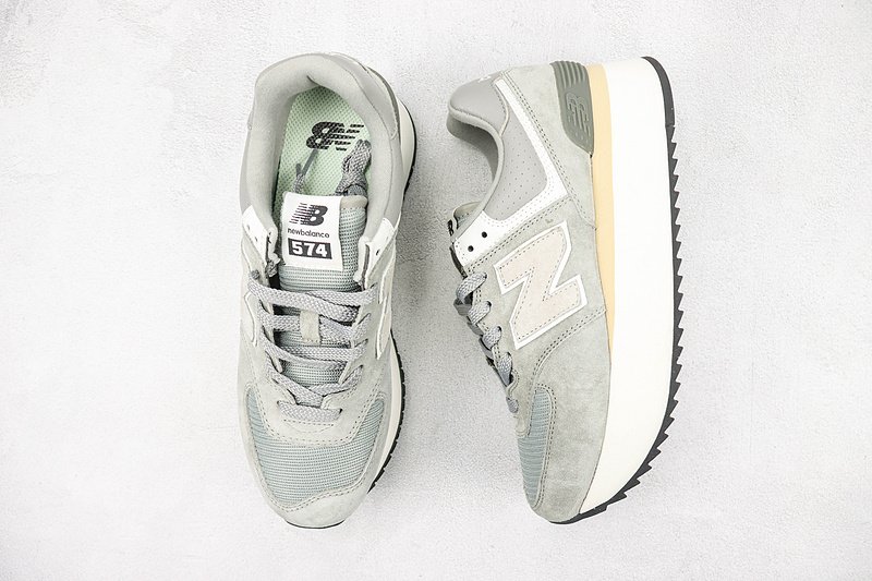New Balance 574+ WL574ZBA "Grey" фото № 6