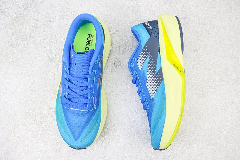 New Balance FuelCell Rebel V4 "Blue/Yellow" фото № 6
