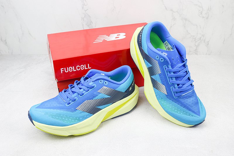 New Balance FuelCell Rebel V4 "Blue/Yellow" фото № 7