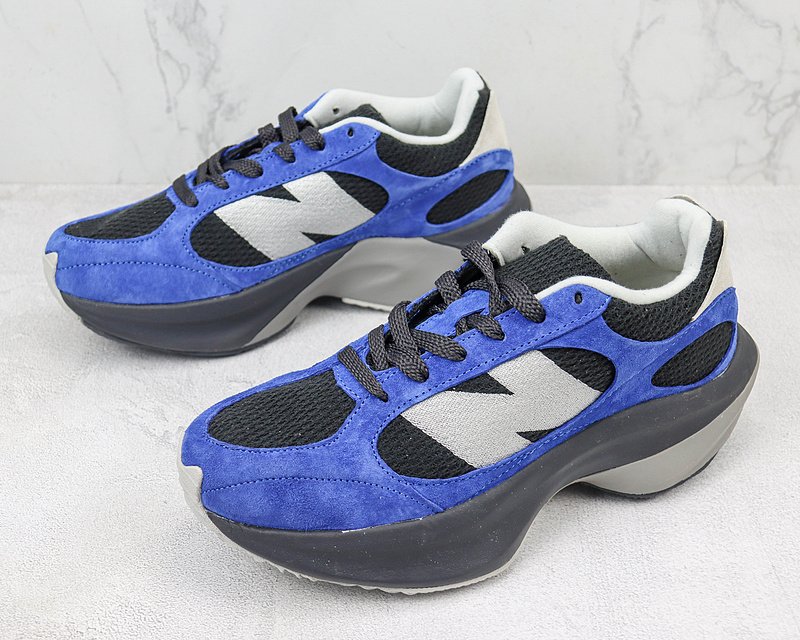 New Balance Warped Runner "Marine Blue/Black/Grey" фото № 5
