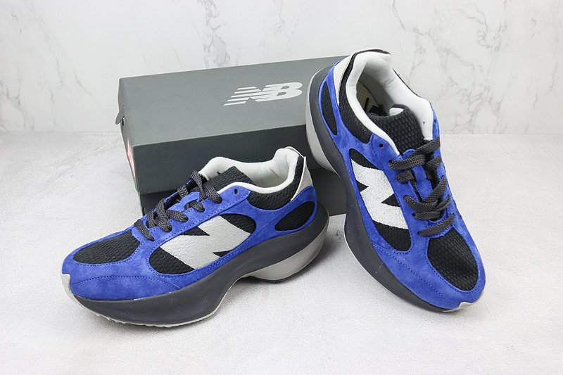 New Balance Warped Runner "Marine Blue/Black/Grey" фото № 7