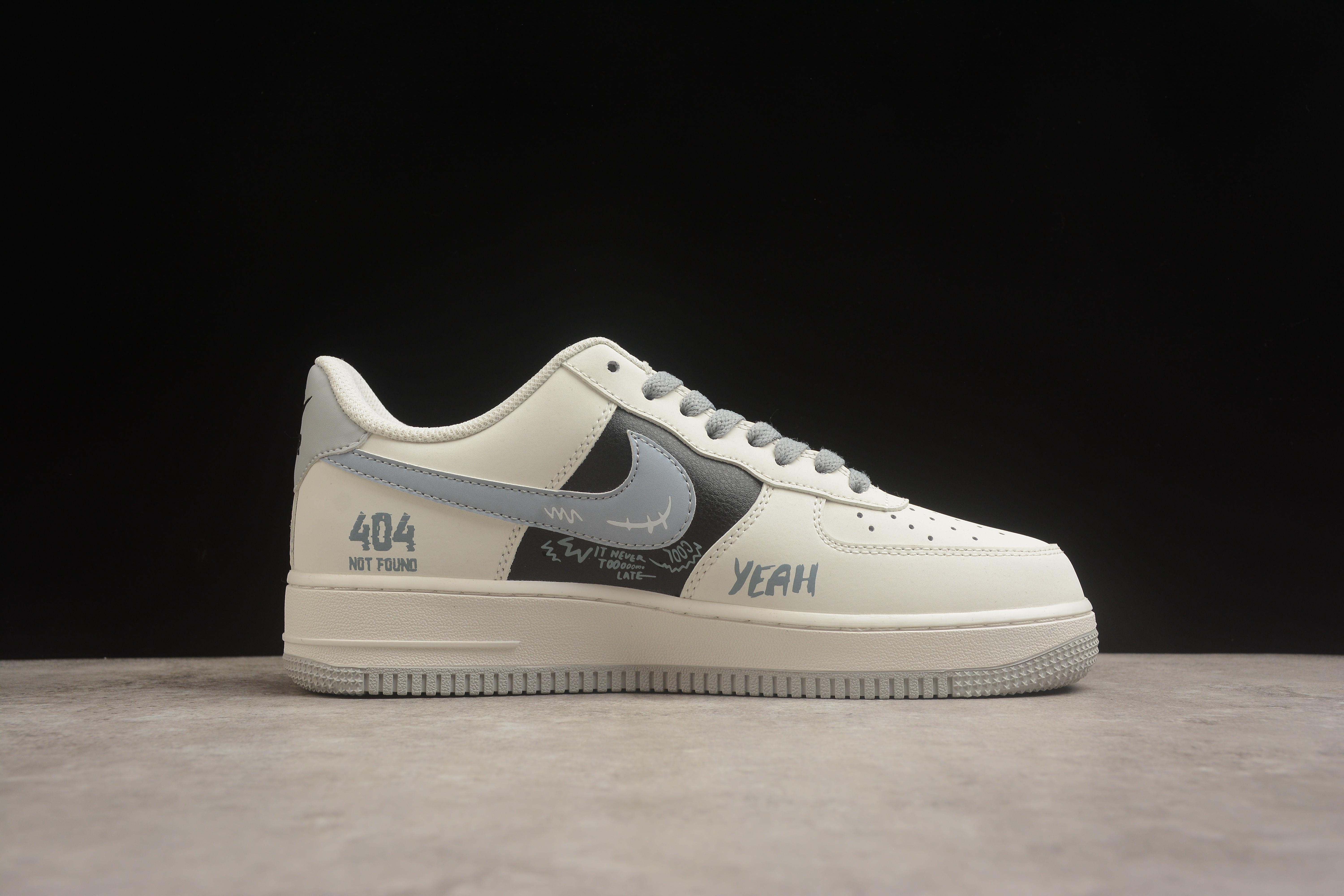 Nike Air Force 1 Low "Blue Flower/Grey/White" фото № 2