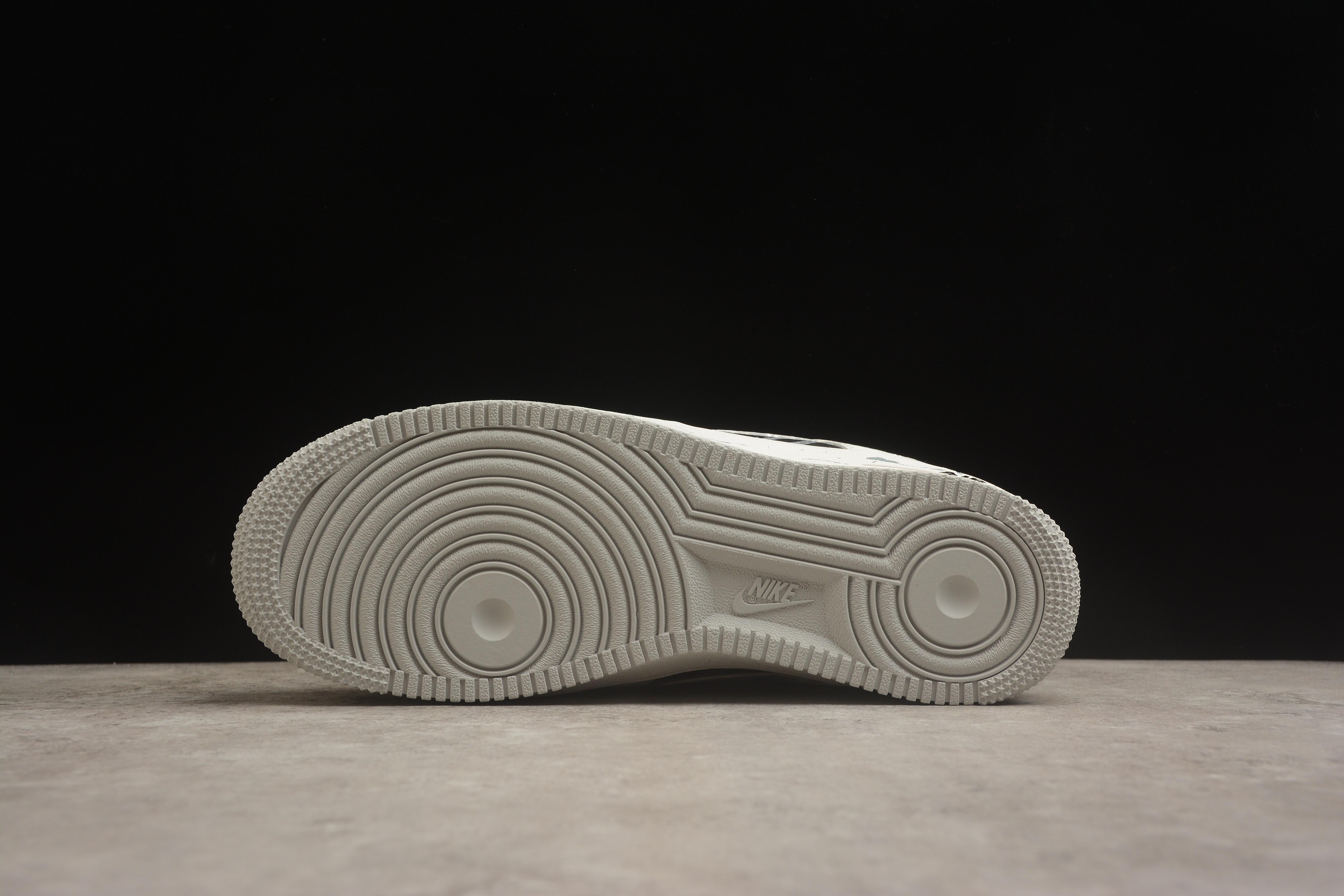 Nike Air Force 1 Low "Blue Flower/Grey/White" фото № 4