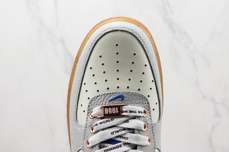 Jackie Robinson x Nike Air Force 1 Low "White/Blue" фото № 4