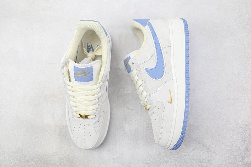Nike Air Force 1 Low "Small Swoosh/Blue" фото № 7
