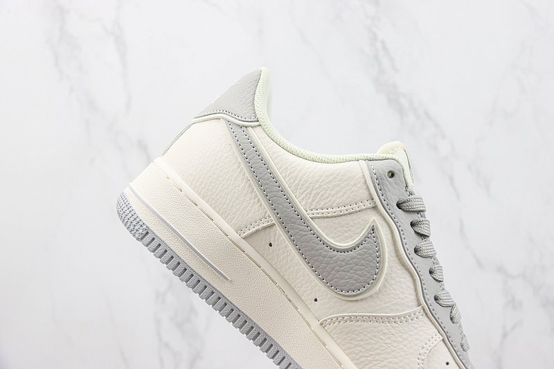 Nike Air Force 1 Low 40th Anniversary "Off White/Grey/Perforated" фото № 3