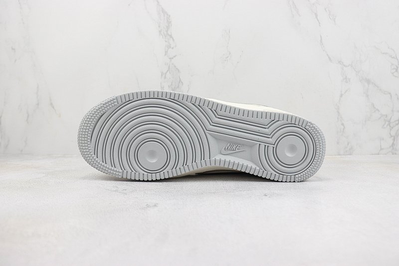 Nike Air Force 1 Low 40th Anniversary "Off White/Grey/Perforated" фото № 8