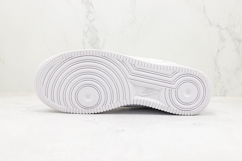 Nike Air Force 1 Low "White/Blue/Reflective Swoosh" фото № 8