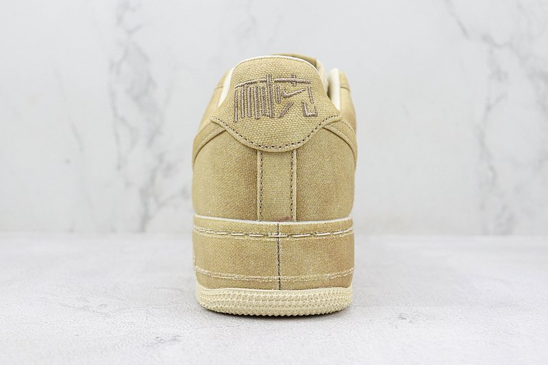 Nike Air Force 1 Low Premium "NAI-KE/Beige" фото № 9